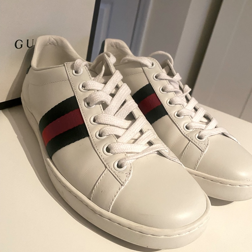 Classic Gucci ‘Ace’ Sneakers - Pre- loved